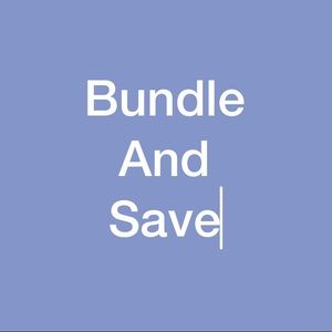 Bundle and Save.